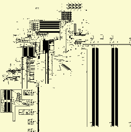 The entire CPU proper with only some I/O pins and most of RAM off-camera.